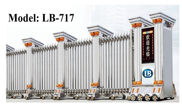 Cổng Xếp Inox LB717