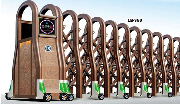 Cổng Xếp Nhôm Hợp Kim LB356